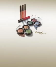 Natura Aquarela, sombras, rubores y labiales líquidos