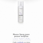 Producto spray para peinar antifrizz